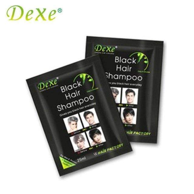 Gadgets d'Eve BLAKISH™ : Shampoing Colorant Noir Pour Cheveux Blancs