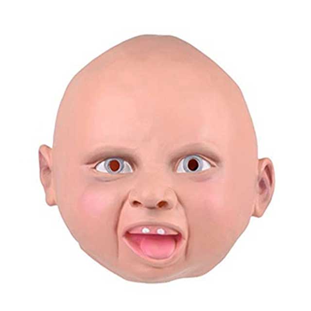 Gadgets d'Eve Visage souriant MASQY™ : Masque de tête de bébé